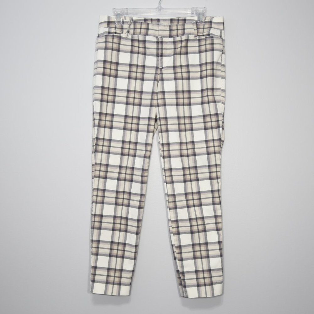Old Navy Pixie Plaid Ankle Pants